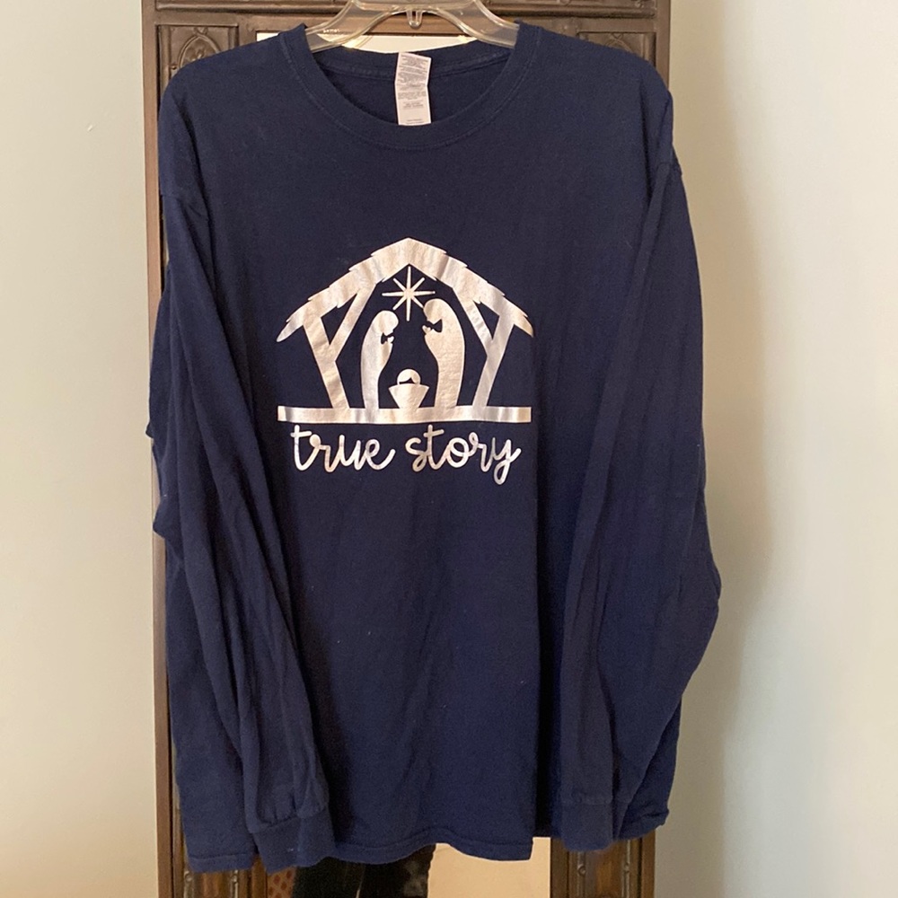 Christmas Tee. Long sleeves